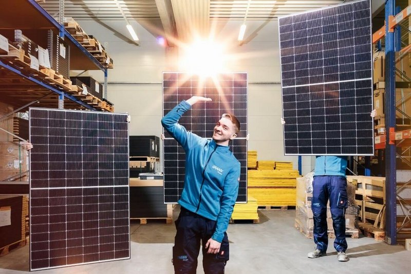 Größe und Leistung PV-Module Größe und Leistung PV-Module