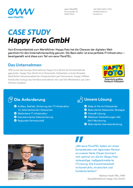 Case Study - Firma Happy Foto GmbH