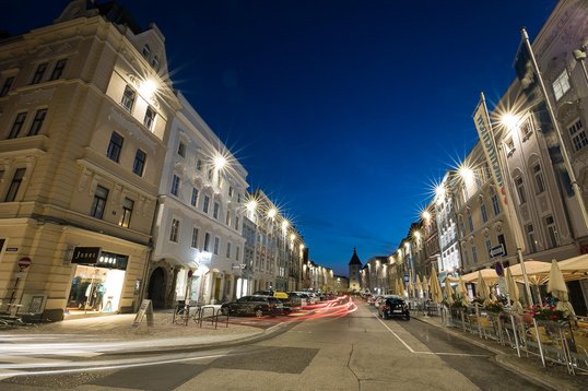 Beleuchtung der Stadt Wels vom österreichischen Kommunaltechnik Anbieter eww Beleuchtung der Stadt Wels vom österreichischen Kommunaltechnik Anbieter eww