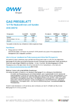 eww Gas Preisblatt 2023